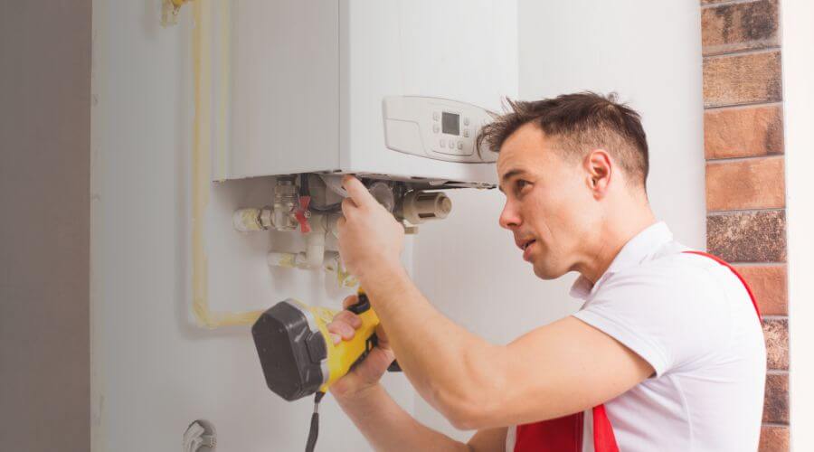 Local annual plumbing maintenance in Snow, OK